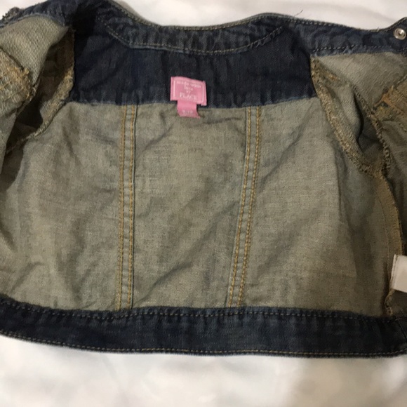 Children’s Place baby girl denim Jacket 9-12 m - Picture 5 of 6